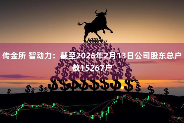 传金所 智动力：截至2026年2月13日公司股东总户数15267户